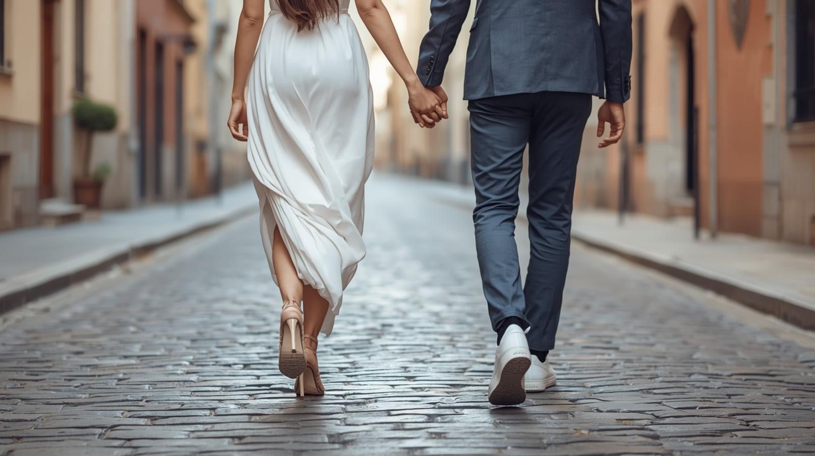 Pre-wedding couple