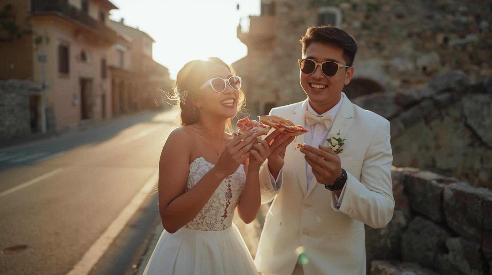 Pre-wedding couple