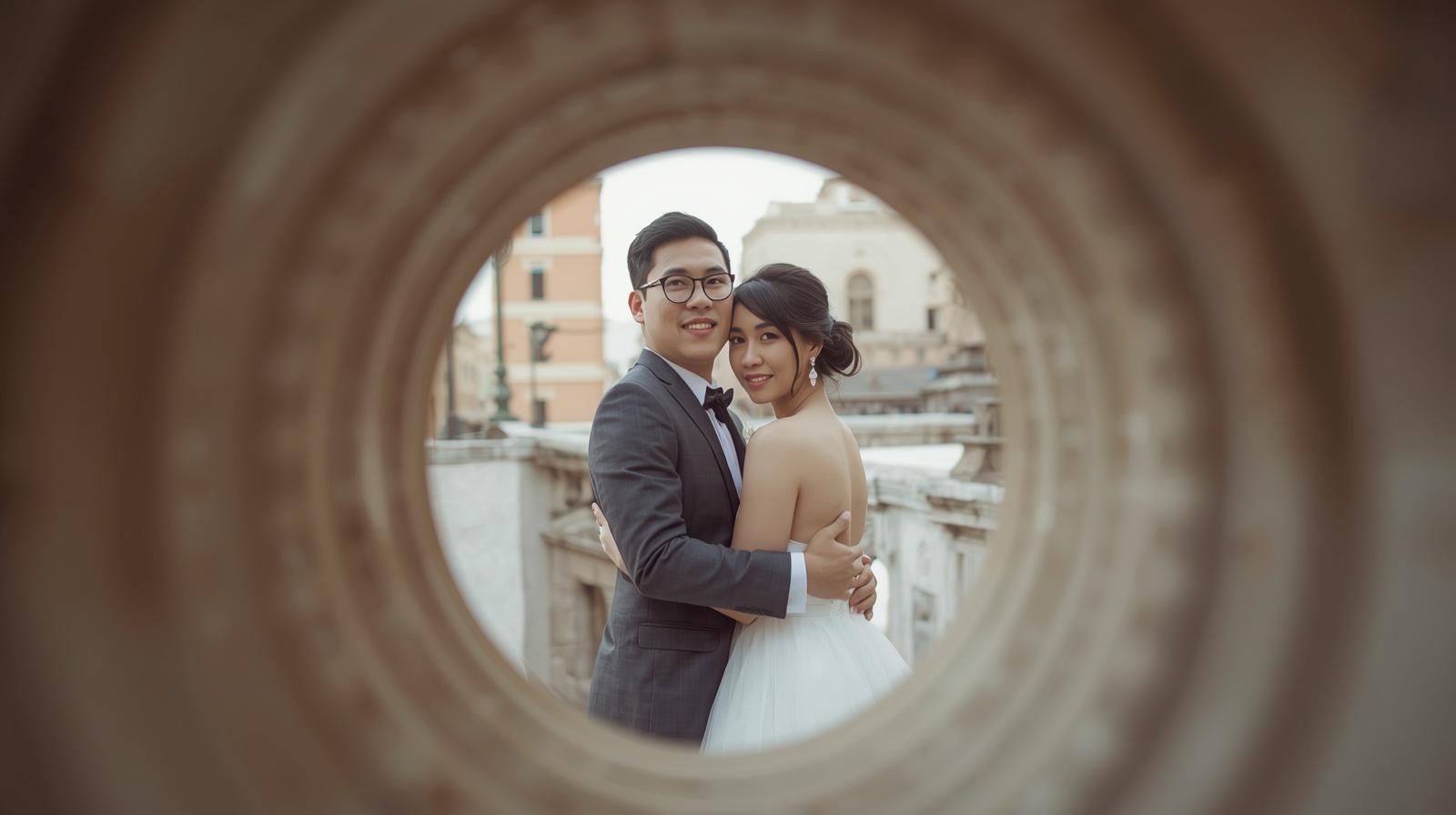 Overseas wedding photography