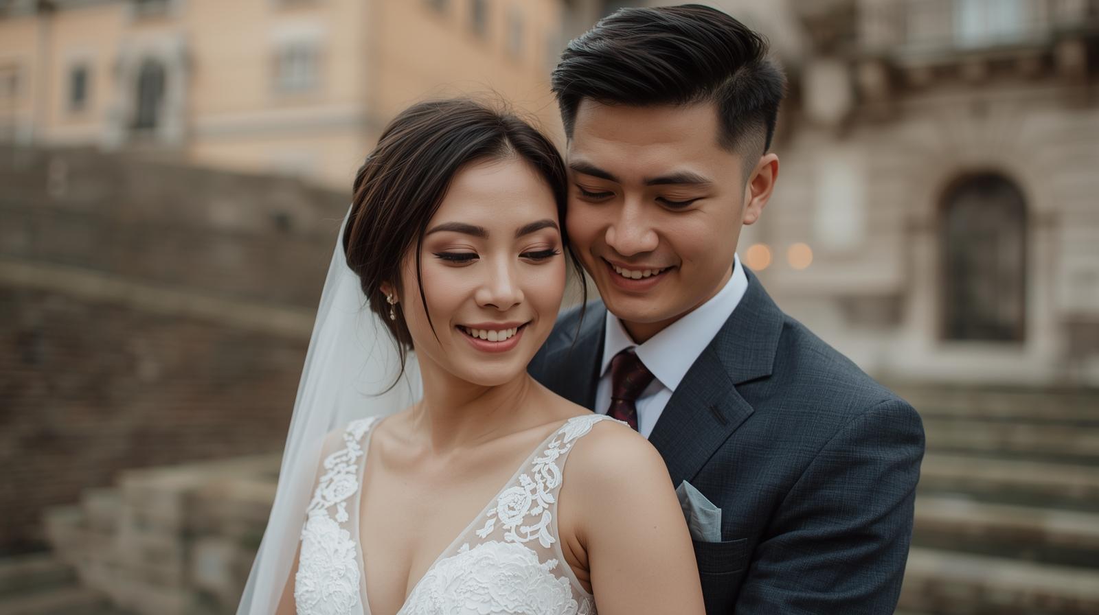 Overseas wedding photography