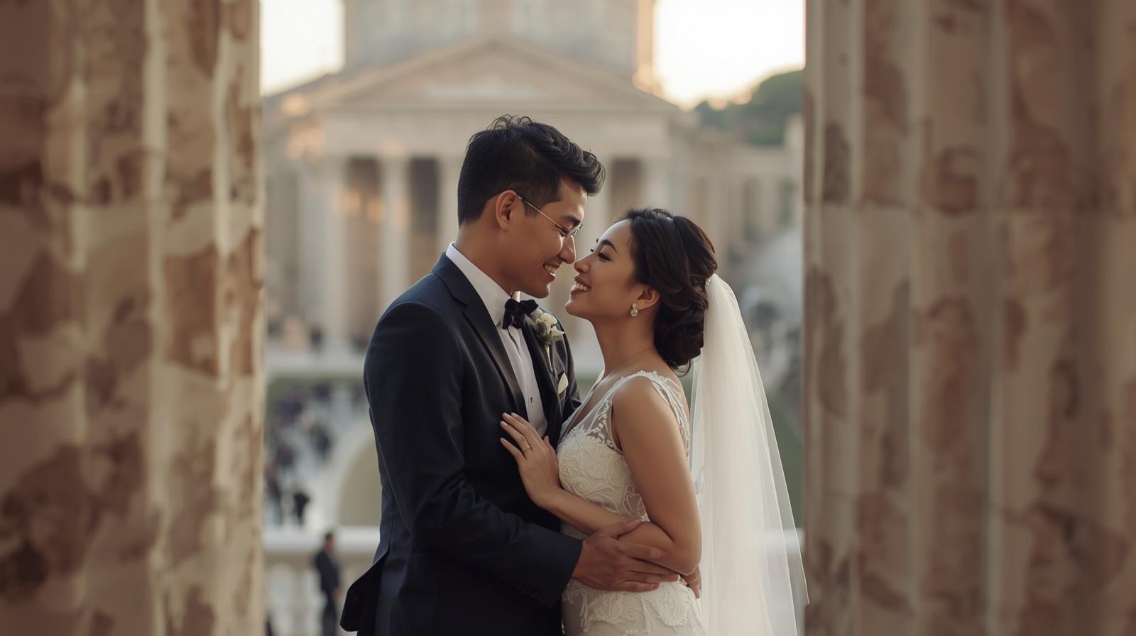 Overseas wedding photography